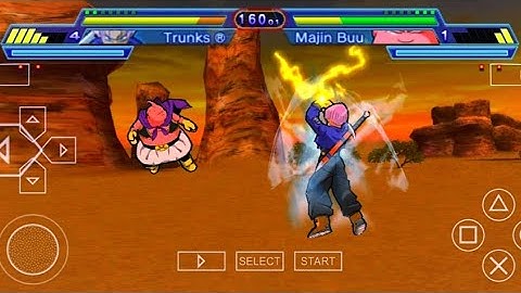 Shin budokai 2 trunks vs majin buu full fight