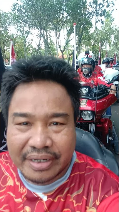 Sultan Harley Davidson di parade merah putih Bali 25-28/11/2021