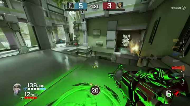 #quakechampions Ranked Duels QL Razor vs Listyeg 1100 Silver