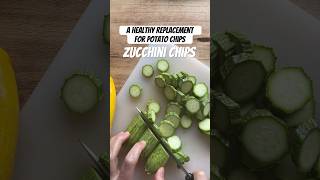 Healthy Potato Chip Alternative | zucchini chips | wfpb culinarymedicine veganrecipes ayurveda