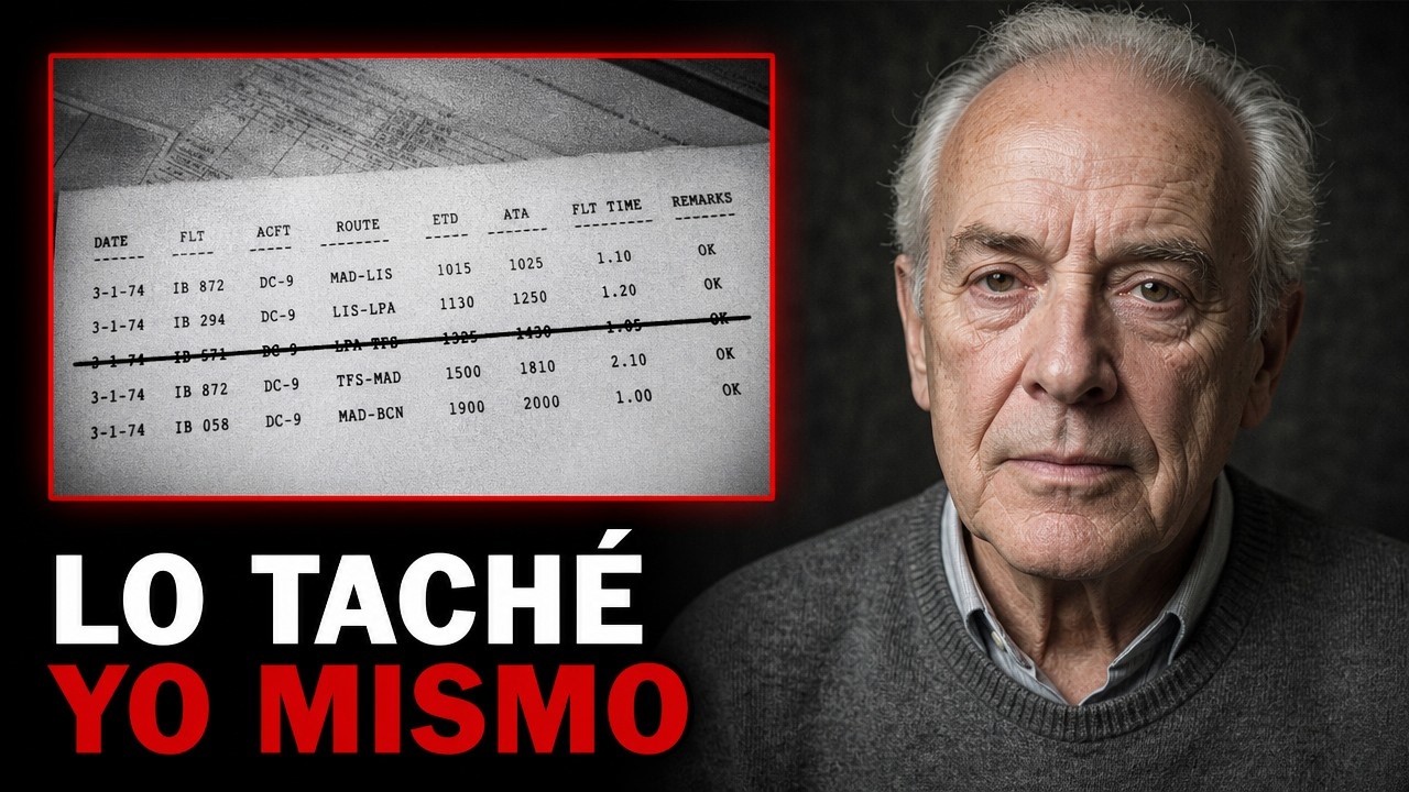 El controlador aéreo de Manises rompe 45 años de silencio — lo que vio en el radar aquella noche