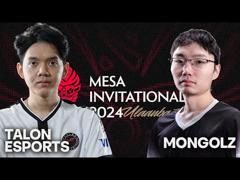 Talon Esports vs The MongolZ | MESA Invitational Dota 2 | Apip & Ucing