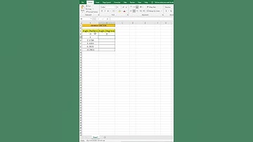 How to Use the DEGREES Function in Excel | Easy Step-by-Step Guide #excel #exceltips