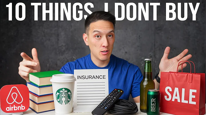 10 Things I Stopped Buying (Financial Minimalism) thumbnail