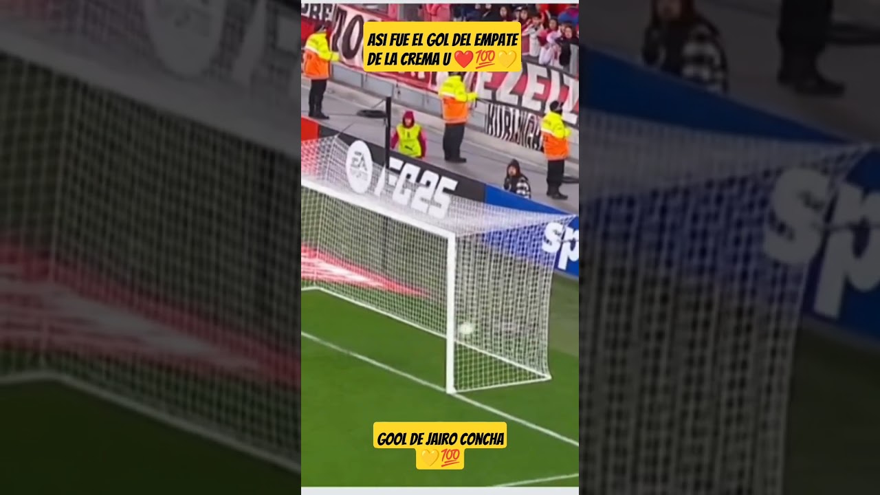 asi fue gol de Jairo concha 💛💯 