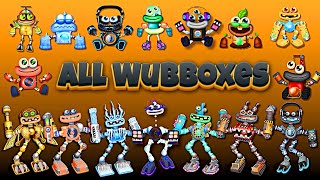 All Wubboxes🔊Sounds And Animations: Babies - EGGS -BOXES(MY SINGING MONSTERS)@SMILEIMAGE
