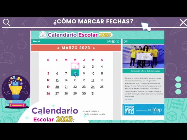 Watch ¿CÓMO MARCAR FECHAS? | Calendario Escolar 2023 on YouTube.
