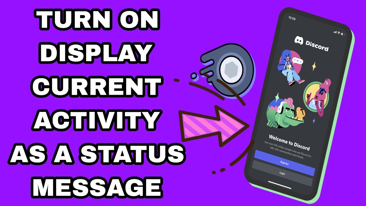 How To Turn On Display Current Activity As A Status Message On Discord