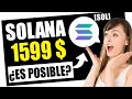 🛑 Solana Predicción de PRECIO ¡Criptomoneda SOL se va a la LUNA!..  👀🤑¿MILLONARIOS Gracias a SOLANA?