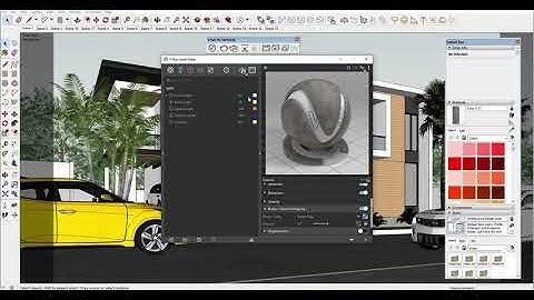 Vray Exterior Rendering Realistic Photo, Sketchup Vray Next Rendering