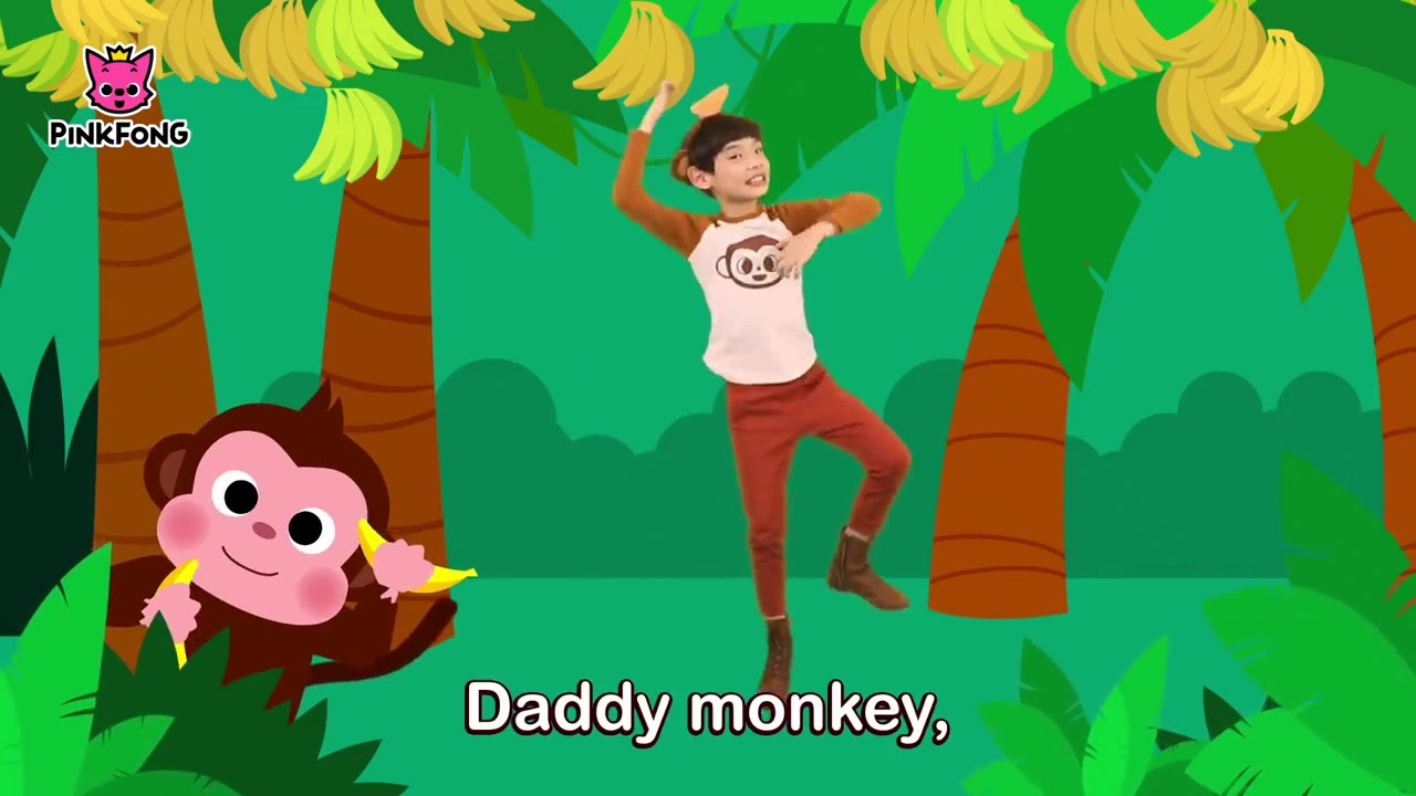 Monkey Banana Dance   Dance Along   Pinkfong Songs for Children