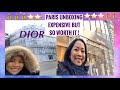 DIOR & MAX MARA PARIS UNBOXING! SO EXPENSIVE BUT SO WORTH IT!  2020 BLACK COAT / EARRING
