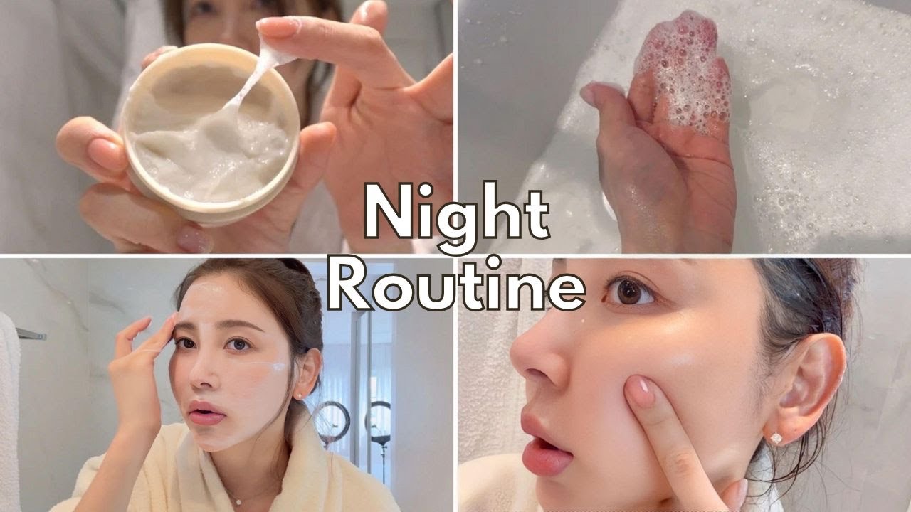 A NIGHT ROUTINE THAT WILL MAKE YOUR SKIN LOOK AMAZING BEFORE BED