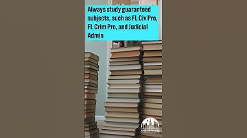 How to Study for the Florida Bar Exam in 60 Days | No Course Needed
