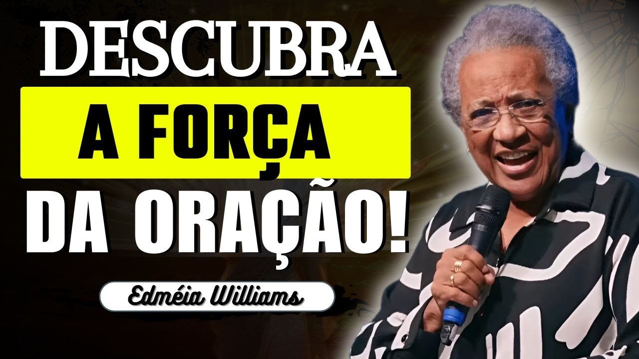 DEUS ESTÁ TE CHAMANDO PARA ORAR EM SEGREDO! 🔥 | EDMÉIA WILLIAMS
