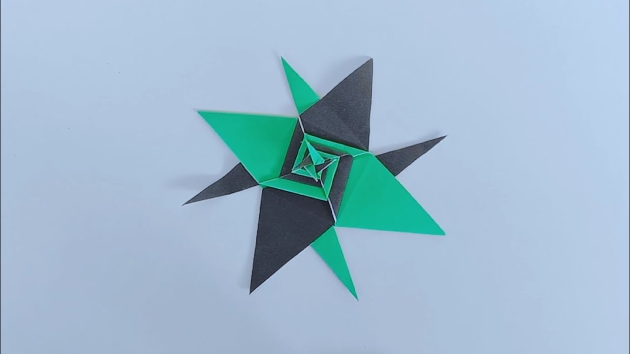 HOW TO MAKE SHURIKEN EASY || BELLA CREATIVE - YouTube