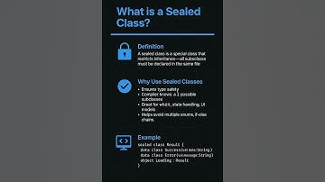 What are sealed classes?  #explorepage