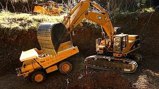 RC Baustelle: Letzte Schicht im Braeker Steinbruch | Construction site: Last shift at quarry