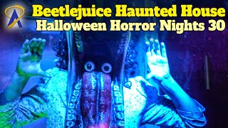Beetlejuice Haunted House Walkthrough - Halloween Horror Nights 30 - Orlando