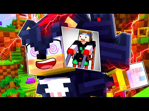 POSSO CONTROLAR O SHADOW no MINECRAFT!! (DESENHO DO SONIC)