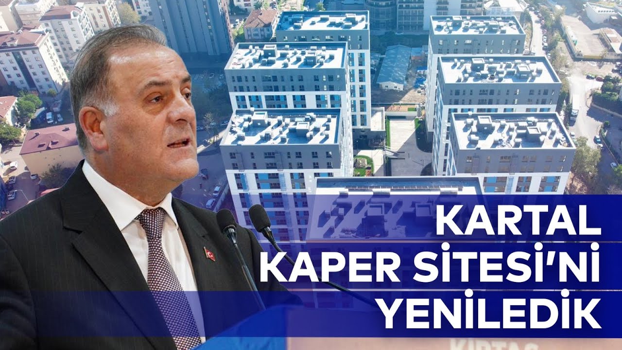 KARTAL KAPER SİTESİNİ YENİLEDİK