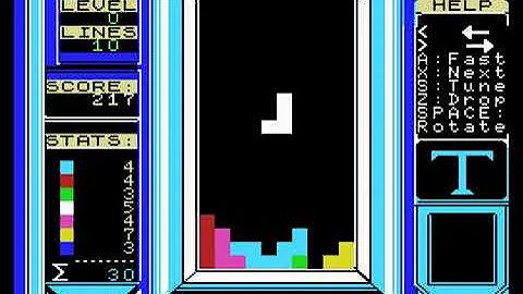 Tetris by Andromeda Software, Mirrorsoft (MSX)
