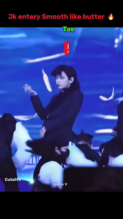 Jungkook entery smooth like butter 🔥 #cutelife #bts