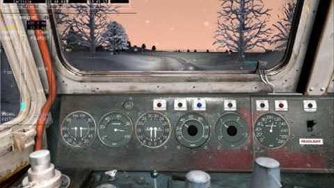 MSTS - Winter Evening Run - Class 50