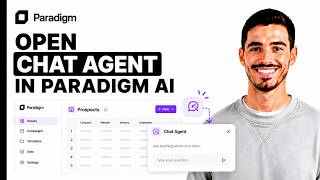 How to Open the Chat Agent in Paradigm AI (Step-by-Step)