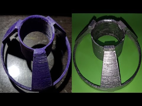 Литье по выжигаемой модели. Сasting in burned model.