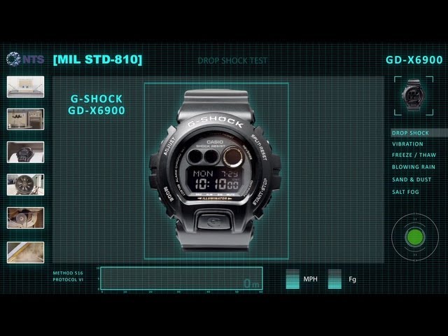 Official Video G Shock Gd X6900 Mil Std 810 Testing By Nts Lovinlife Multimedia Youtube