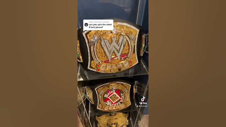 Can I Spin The Rated R Spinner Belt!? #shorts