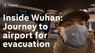 Inside Wuhan: Ben travels to airport for evacuation from coronavirus epicentre