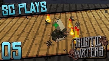 Seablock: Rustic Waters | "Wrong Path + New Friend!" - Part 05 | Modded 1.12.2