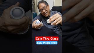 Pass a COIN Through a Solid GLASS (Beginner Magic Tutorial)