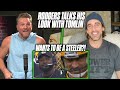 Aaron Rodgers Tells Pat McAfee About THAT Moment With Mike Tomlin | Pat McAfee Reacts