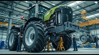 Inside the John Deere Tractor Factory — Full Production Process (From Steel to Start-Up)