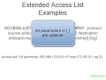 12. Extended Access Lists