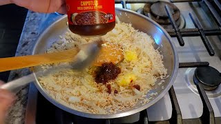 This rice is my new favorite | Chipotle Pepper Rice #food