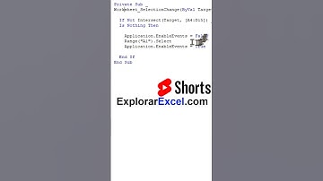 AI programando para você: bloquear células no Excel com VBA e ChatGPT.