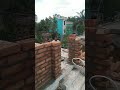 5inc brick wall dewal work| #mistri #construction #home #building #working #work #hardwork #shorts