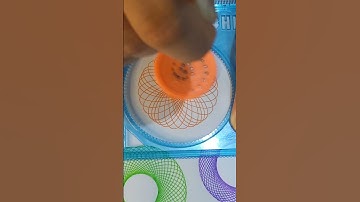 SO WARM, BRIGHT SPIROGRAPH ART 🔥🔥🔥