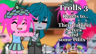 ✨Trolls 3 react to their future selves and some edits✨//from violet//part 1//
