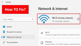 Fix Surface Connects To WiFi But No Internet
