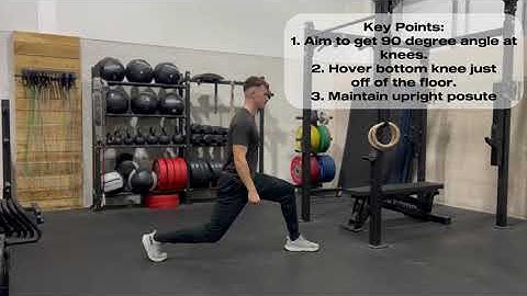 Split Squat Isometric Hold | Levels Coaching