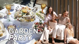 spend a sunday with me ☀️ setting up a garden party + let's chat