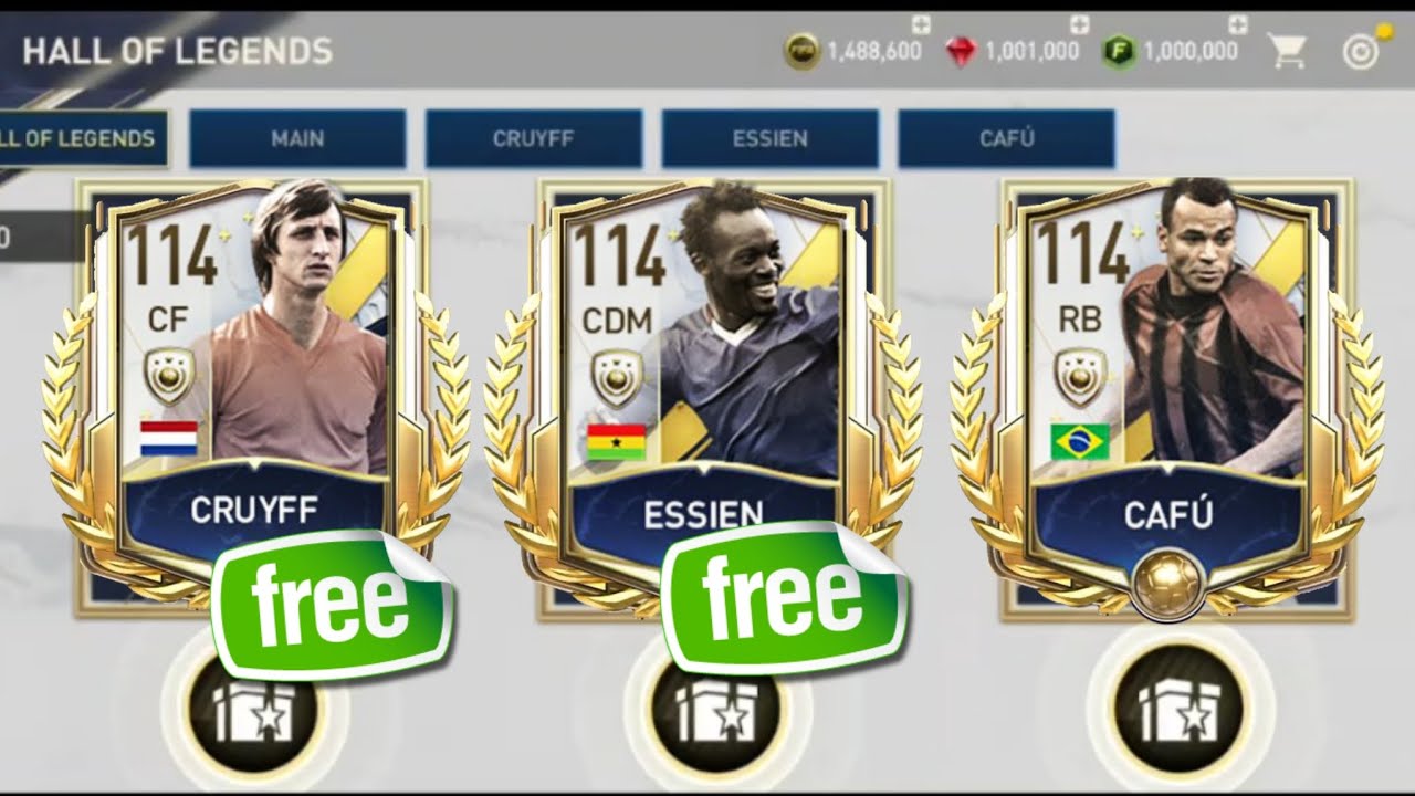 Hall of Legends FIFA Mobile Leaks and Guide (Updated) - News
