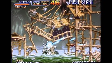 Metal Slug 1 Mission 1 Hard mode.  No Death