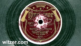 HIGHWAY NO. 61 BLUES - JACK KELLY AND HIS SOUTH MEMPHIS JUG BAND (1933) on Conqueror 78RPM