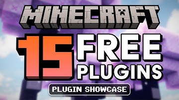 Top 15 AMAZING FREE Minecraft Plugins For Your Server